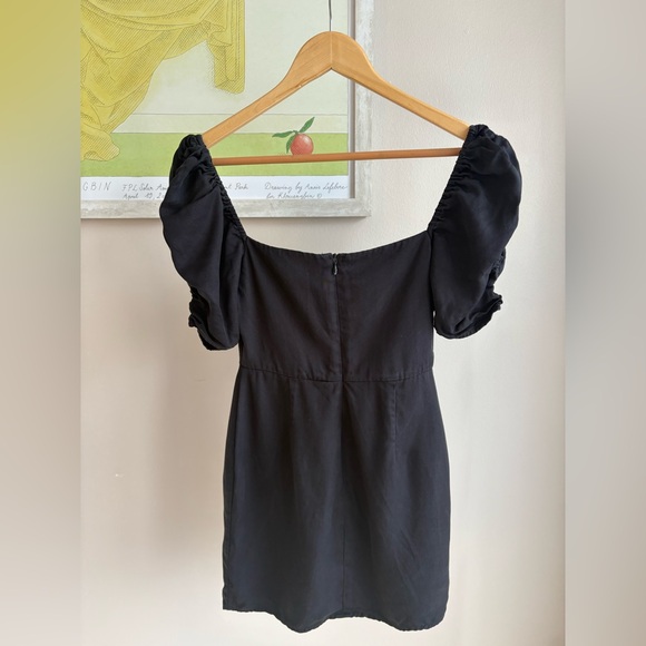 ❄️SALE❄️Puff Sleeve Mini Dress Lani the Label Sheath Mini Dress - Picture 6 of 7